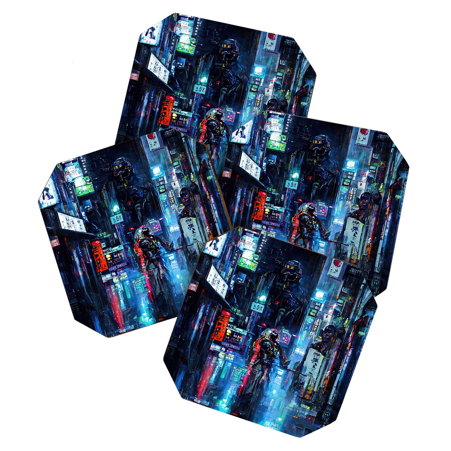 Streets of Neo-Tokyo Coaster Gallery Image 1