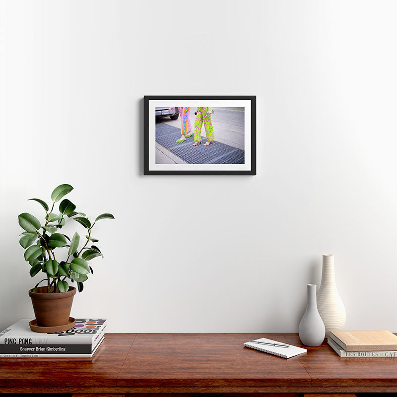 LIVIN ON THE EDGE Framed Art Print Gallery Image 2