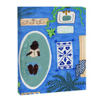 Blue Tiled Bath by Amanda Laurel Atkins Canvas Print Gallery Image 8