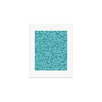 Turquoise Terrazzo Tile Art Print Gallery Image 1