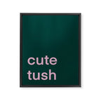 Cute Tush Framed Canvas Print Gallery Image 3