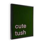 Cute Tush Framed Canvas Print Gallery Image 2