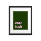 Cute Tush Framed Art Print Gallery Image 5
