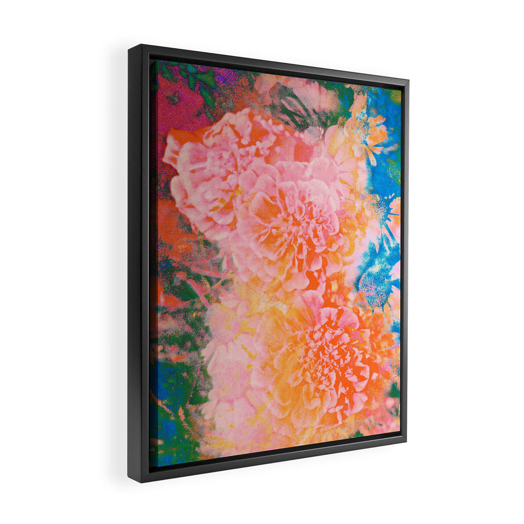 Floral Ecstasy Framed Canvas Print Gallery Image 2