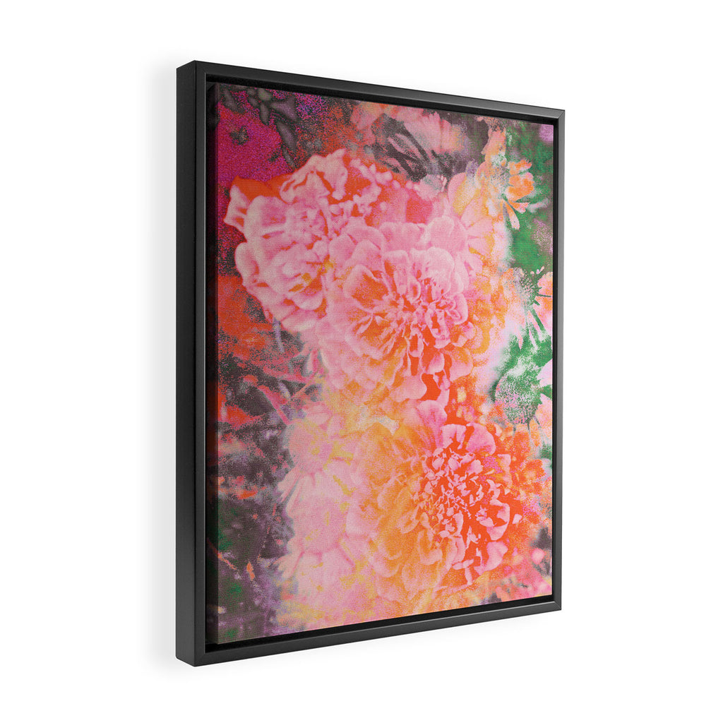 Floral Ecstasy Framed Canvas Print Gallery Image 2