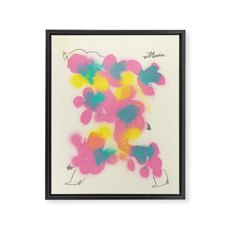 Acne Positivity Framed Canvas Print Gallery Image 6