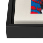 Be Happy Framed Canvas Print Gallery Image 3
