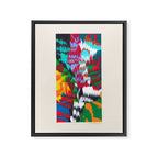 Be Happy Framed Canvas Print Gallery Image 6