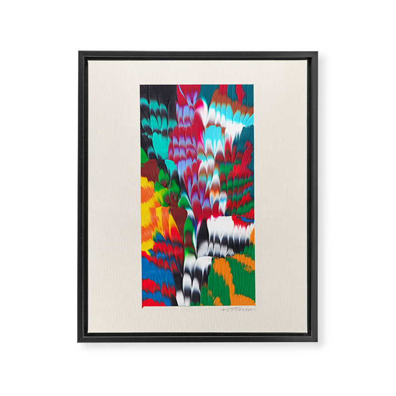 Be Happy Framed Canvas Print Gallery Image 6