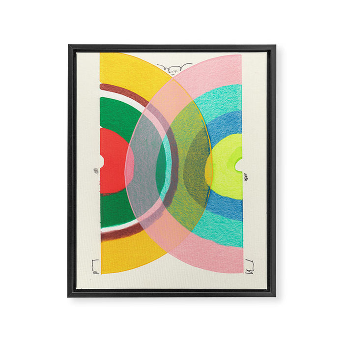 Double Double This This Framed Canvas Print Gallery Image 1