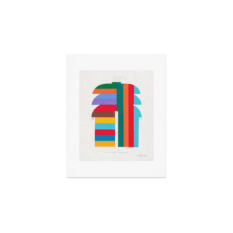 Figures Art Print Gallery Image 1