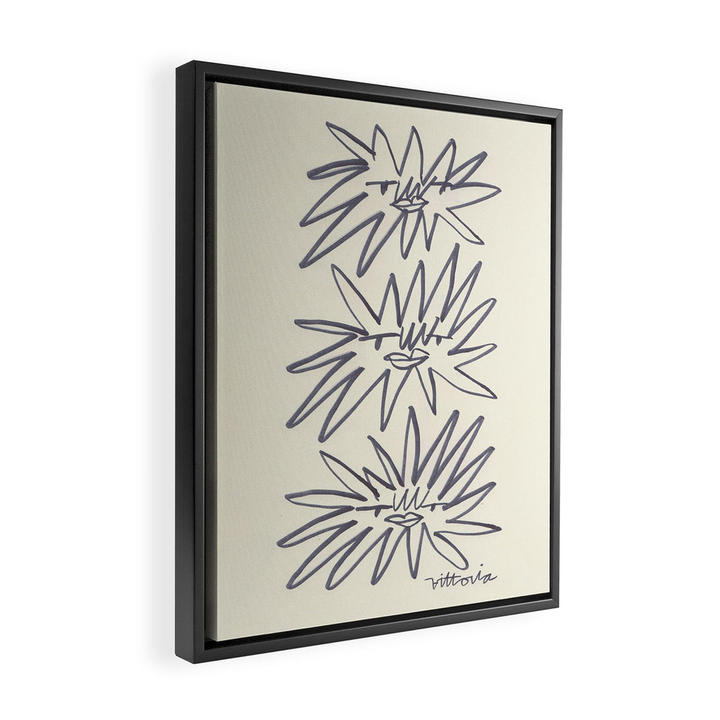 For A Rainbow, Add Water Framed Canvas Print Gallery Image 2