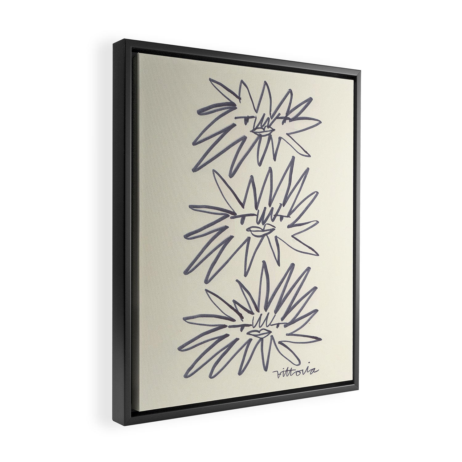 For A Rainbow, Add Water Framed Canvas Print Gallery Image 2