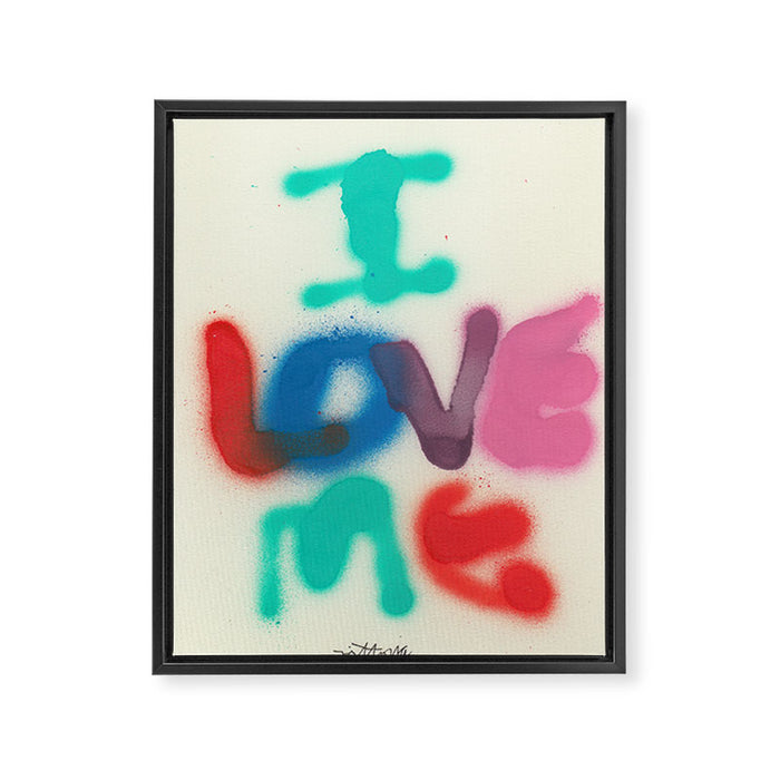 If You Say It Three Times, It'll Come True Framed Canvas Print Gallery Image 1