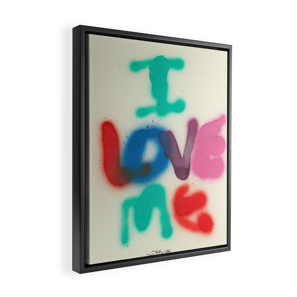 If You Say It Three Times, It'll Come True Framed Canvas Print Gallery Image 2