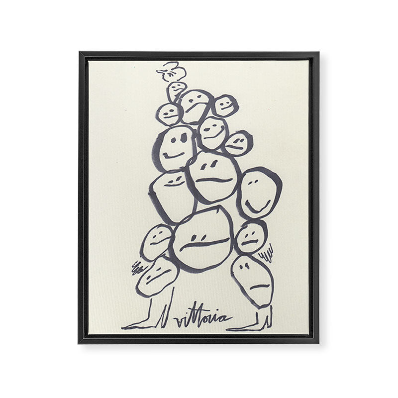 It's Complicated Framed Canvas Print Gallery Image 6