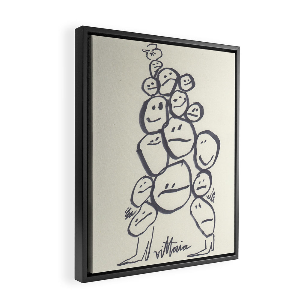 It's Complicated Framed Canvas Print Gallery Image 2