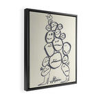 It's Complicated Framed Canvas Print Gallery Image 2