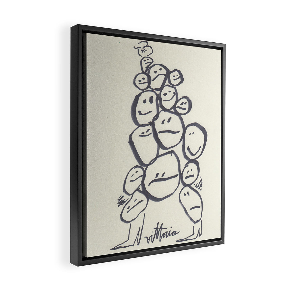 It's Complicated Framed Canvas Print Gallery Image 2