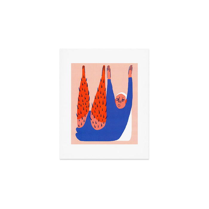 Like, One Sit-Up Art Print Gallery Image 1