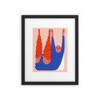 Like, One Sit-Up Framed Art Print Gallery Image 5