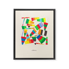 Maneuvering Around Framed Canvas Print Gallery Image 6