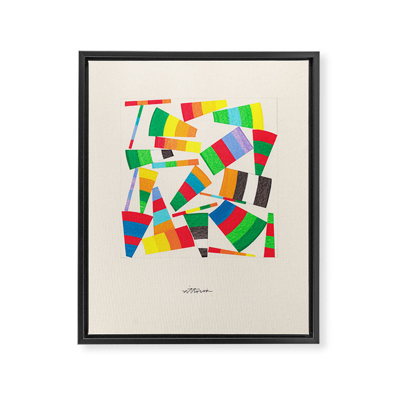 Maneuvering Around Framed Canvas Print Gallery Image 6