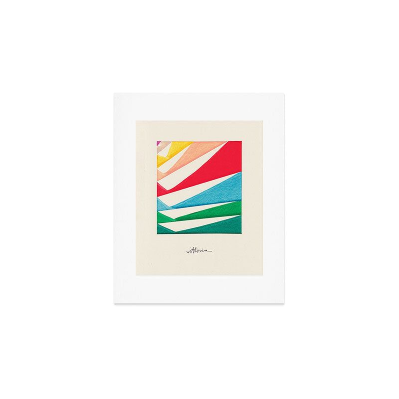 Negative Space Art Print Gallery Image 1