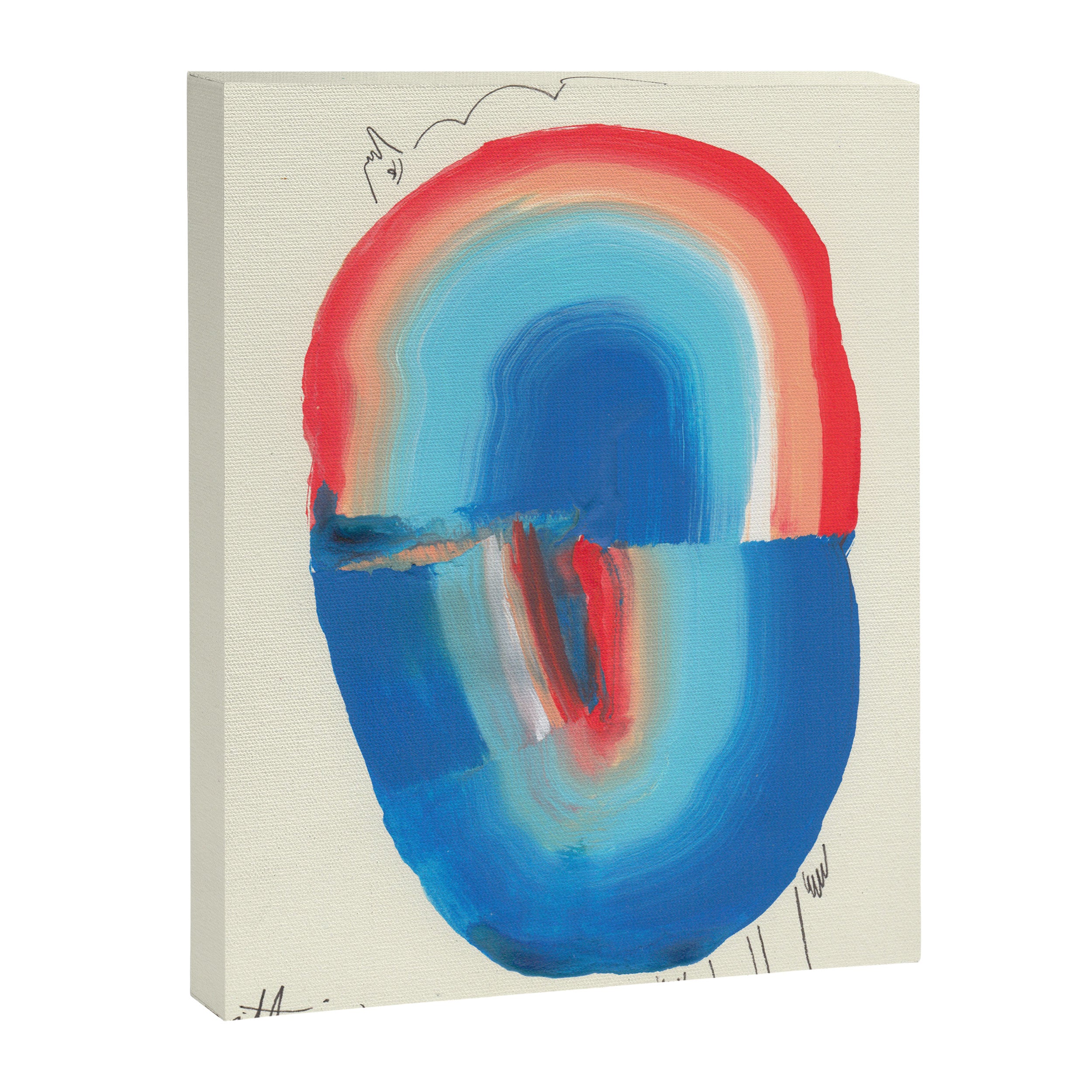 Portrait Of A Gemini Canvas Print Gallery Image 6