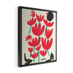 Protect Flowers, Protect Ourselves Framed Canvas Print Gallery Image 2