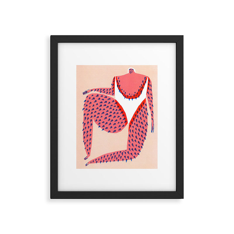 She Said Framed Art Print Gallery Image 5