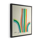 Shrug Emoji Framed Canvas Print Gallery Image 2