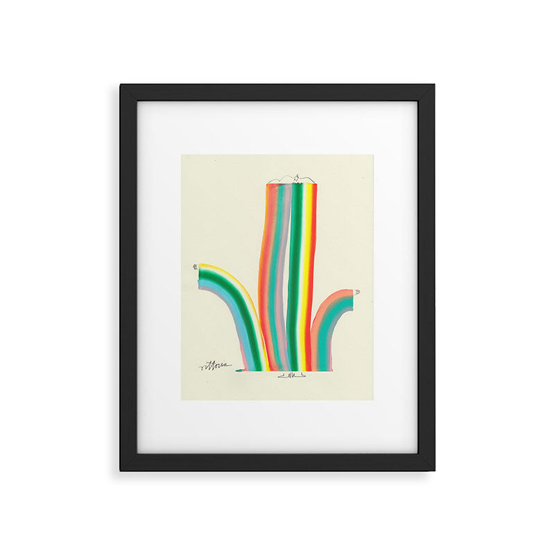 Shrug Emoji Framed Art Print Gallery Image 4