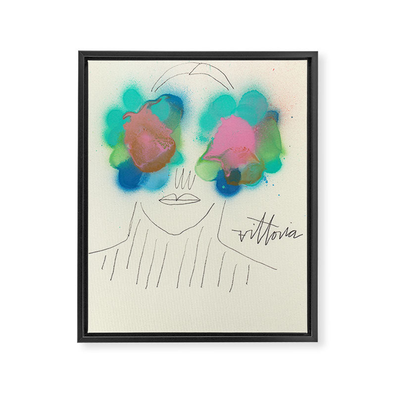 Take Off The Rose Colored Glasses Framed Canvas Print Gallery Image 6