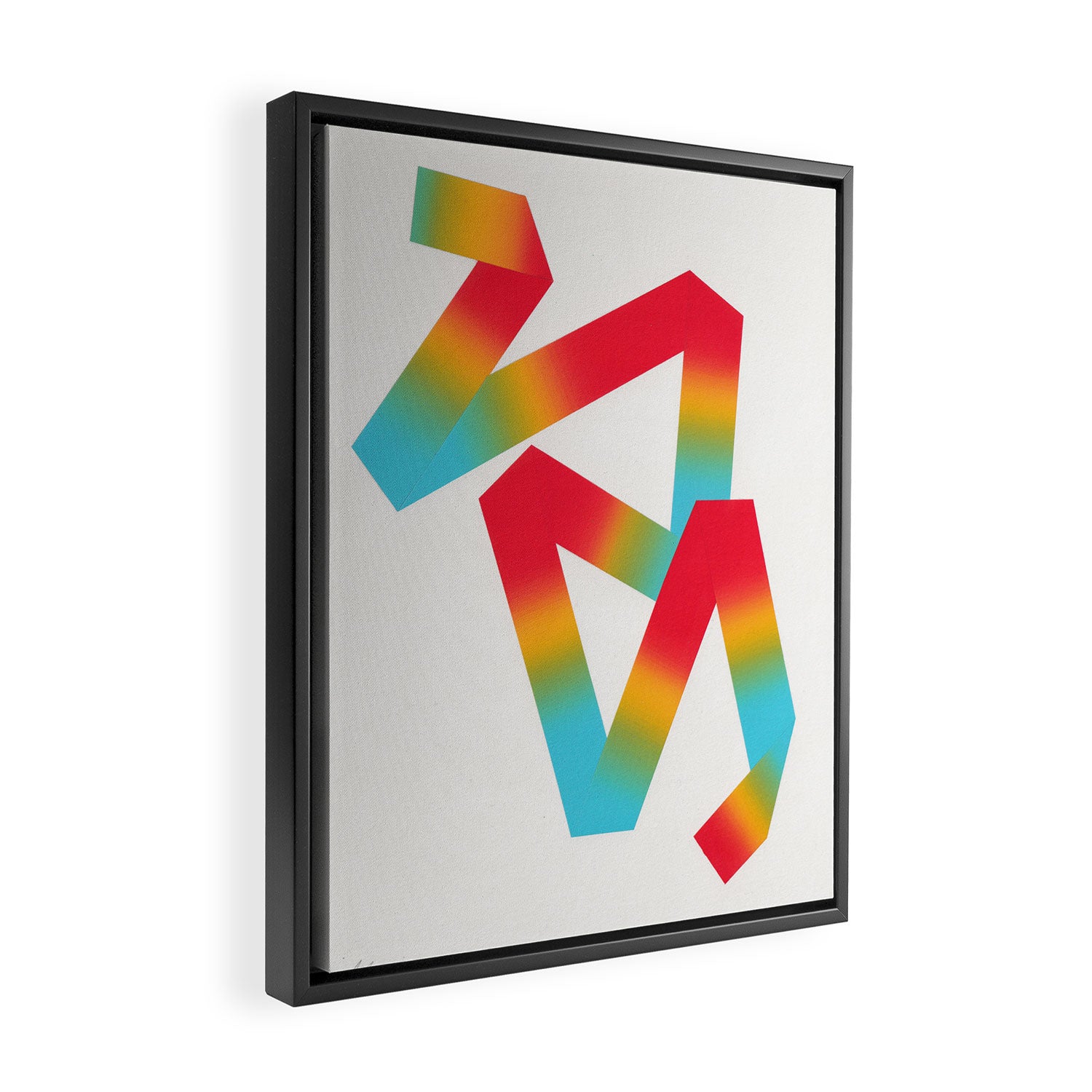 The Thought Of Thought Stopping Framed Canvas Print Gallery Image 2