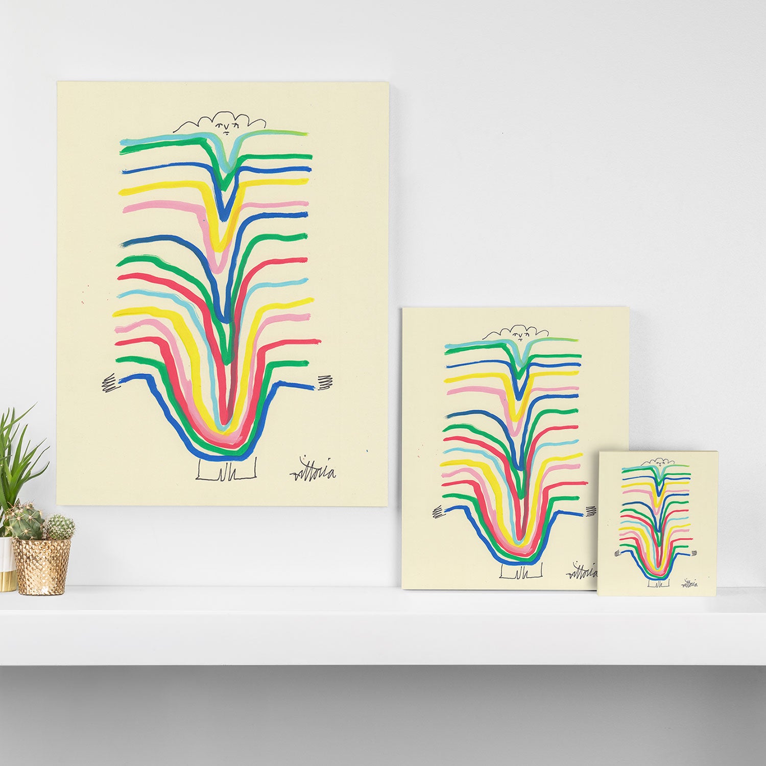 The Weight Of A Yes Canvas Print Gallery Image 3