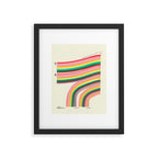 Walking And Chewing Gum Framed Art Print Gallery Image 4