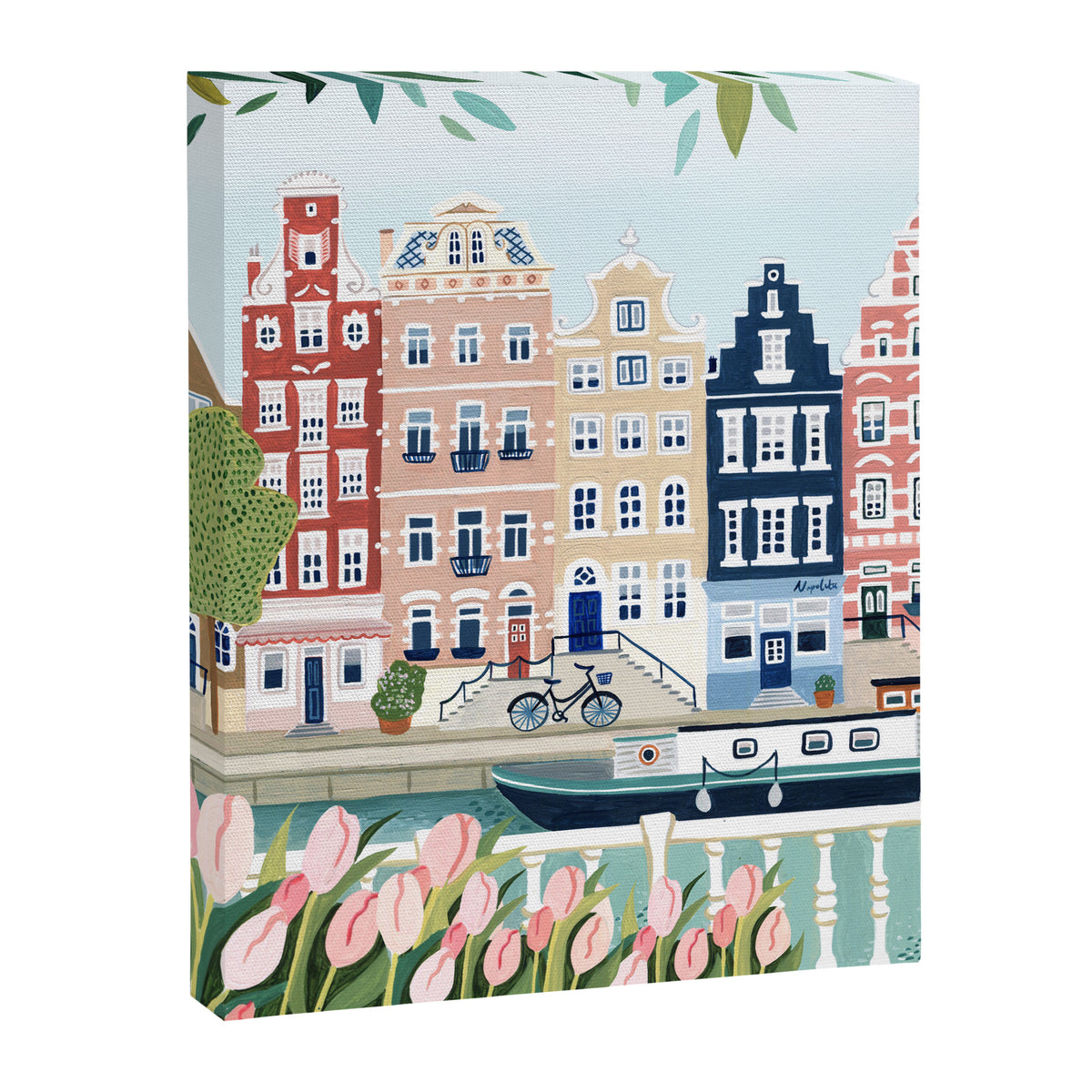 Amsterdam Canvas Print Gallery Image 6