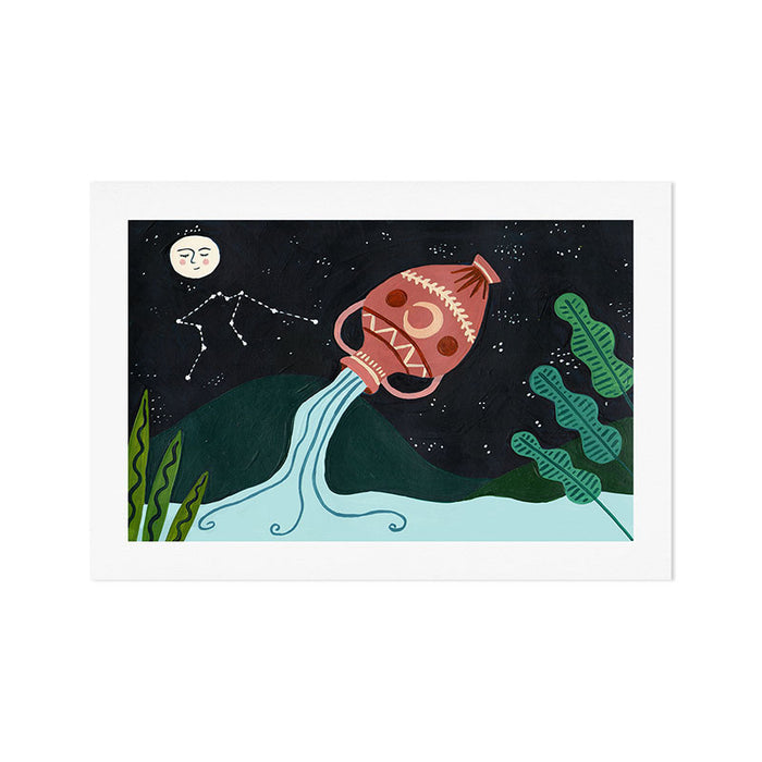Aquarius Art Print Gallery Image 1