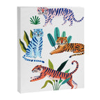 Asian Tigers Canvas Print Gallery Image 6
