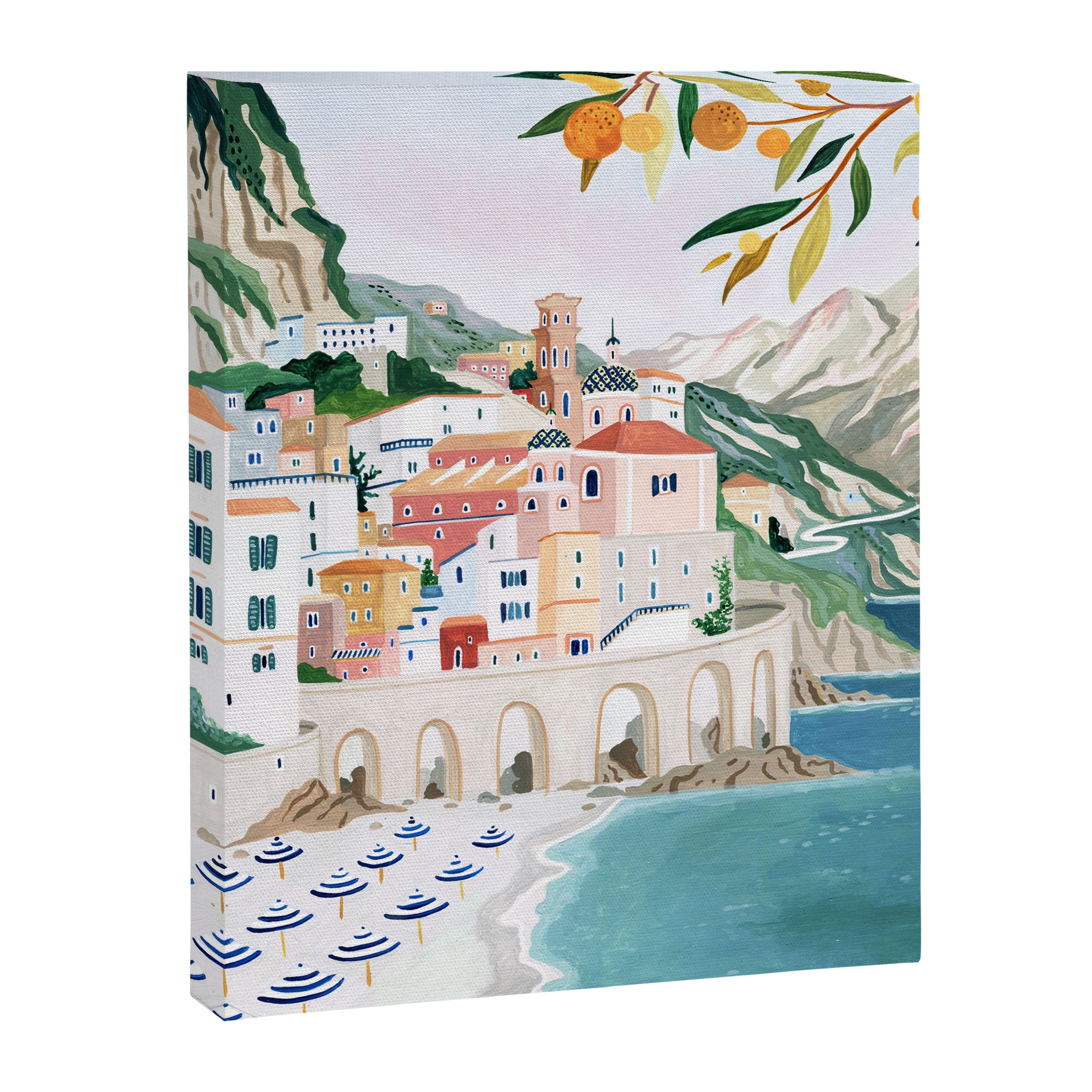 Atrani, Amalfi Coast Canvas Print Gallery Image 6