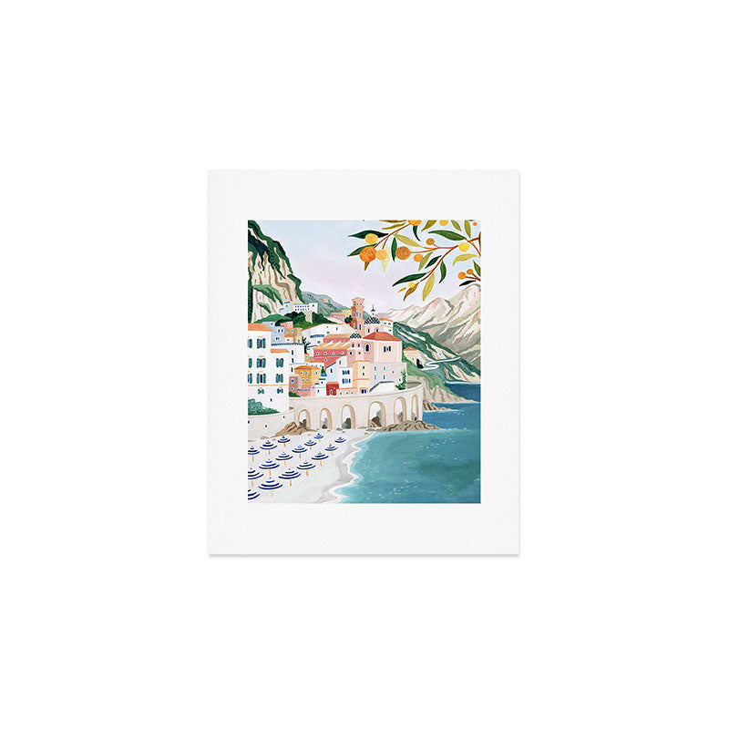 Atrani, Amalfi Coast Art Print Gallery Image 1