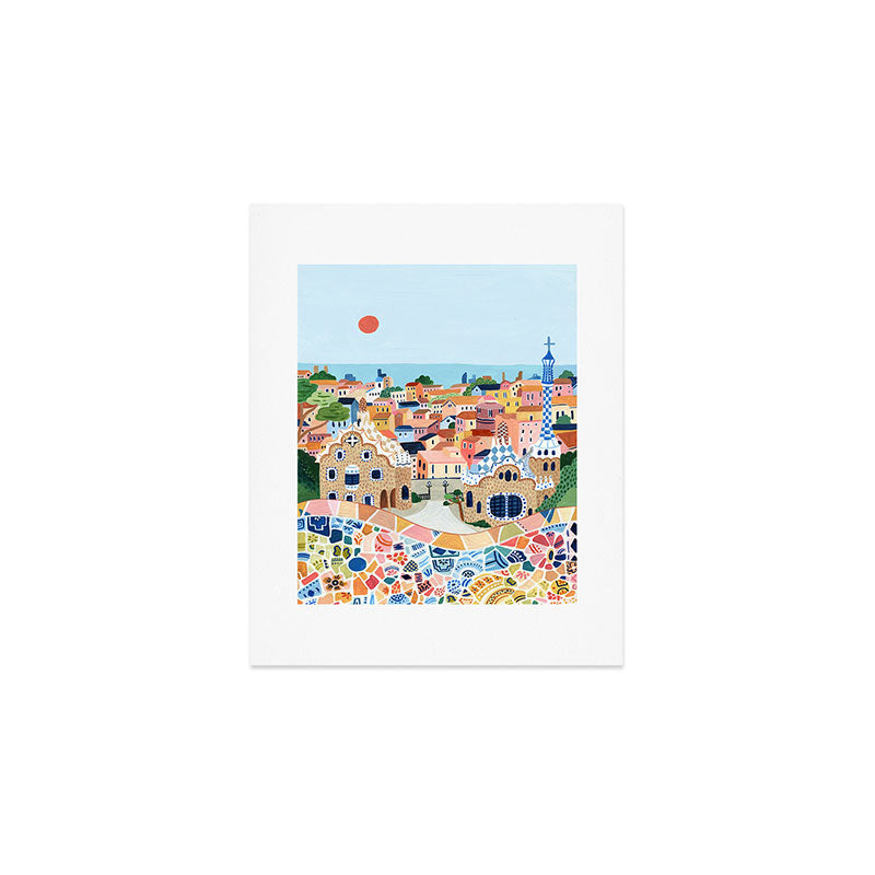 Barcelona Art Print