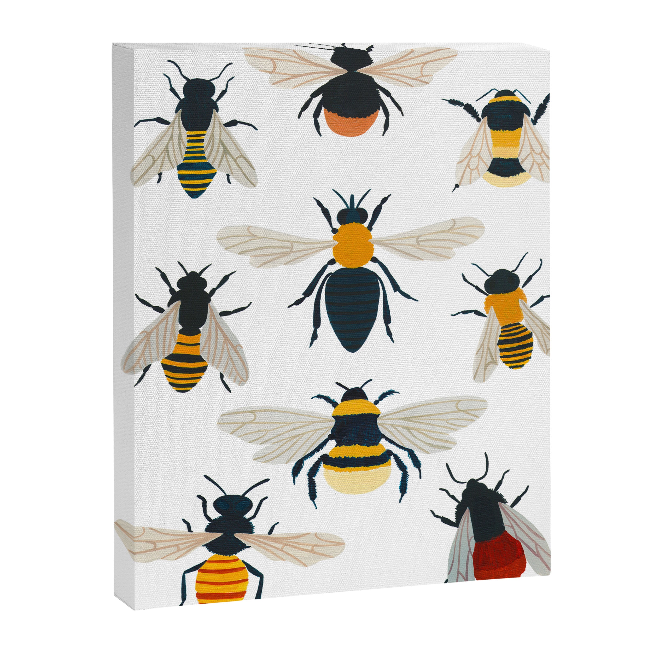 British Bees Canvas Print Gallery Image 6