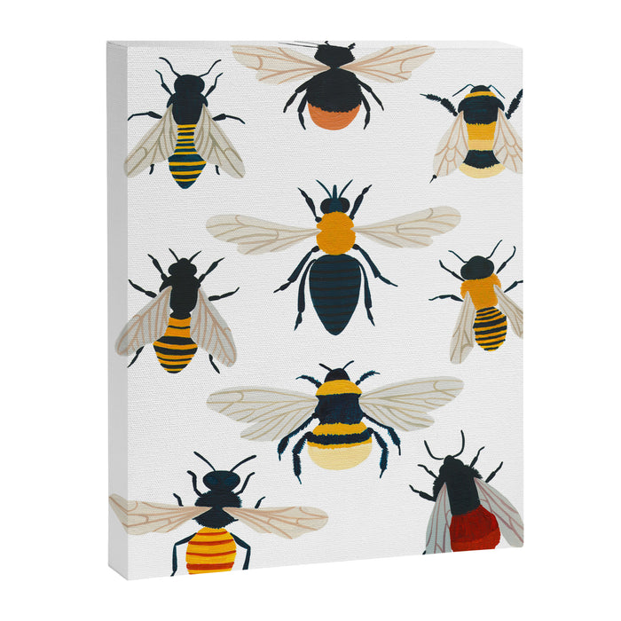 British Bees Canvas Print Gallery Image 1