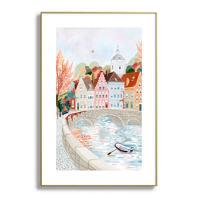 Bruges, Belgium Framed Art Print Gallery Image 28