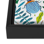 Bugs Pattern Framed Canvas Print Gallery Image 3