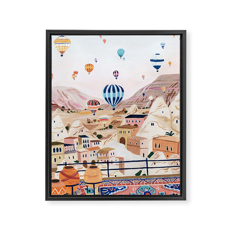 Cappadocia, Turkey Framed Canvas Print Gallery Image 6