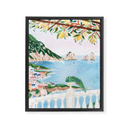 Capri, Italy Framed Canvas Print Gallery Image 6