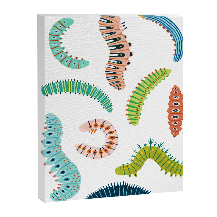 Chubby Caterpillars Canvas Print Gallery Image 1
